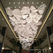 Modern Pendant Ceiling Lamps LED Crystal Beaded Chandelier Lights Hanging Light Fixture for hotel